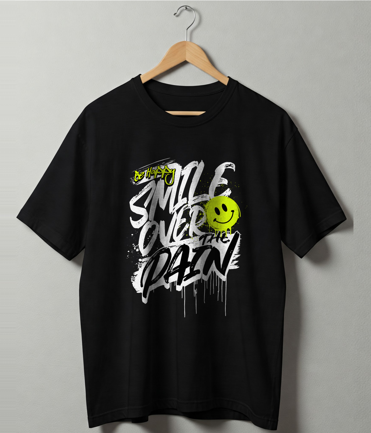 Smile Over The Pain – Oversized Unisex Classic T-Shirt