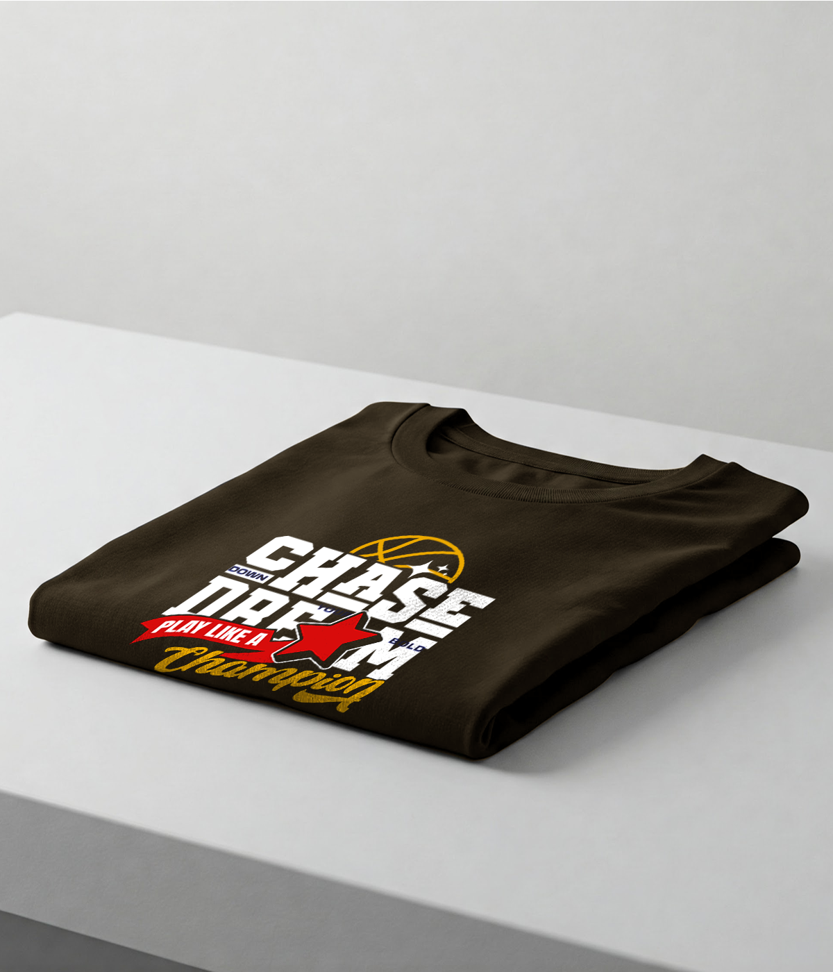 Chase Dream Motivational Classic Crew T-Shirt