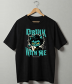 Drink With Me, Then We Talk – Unisex Oversized Classic T-Shirt