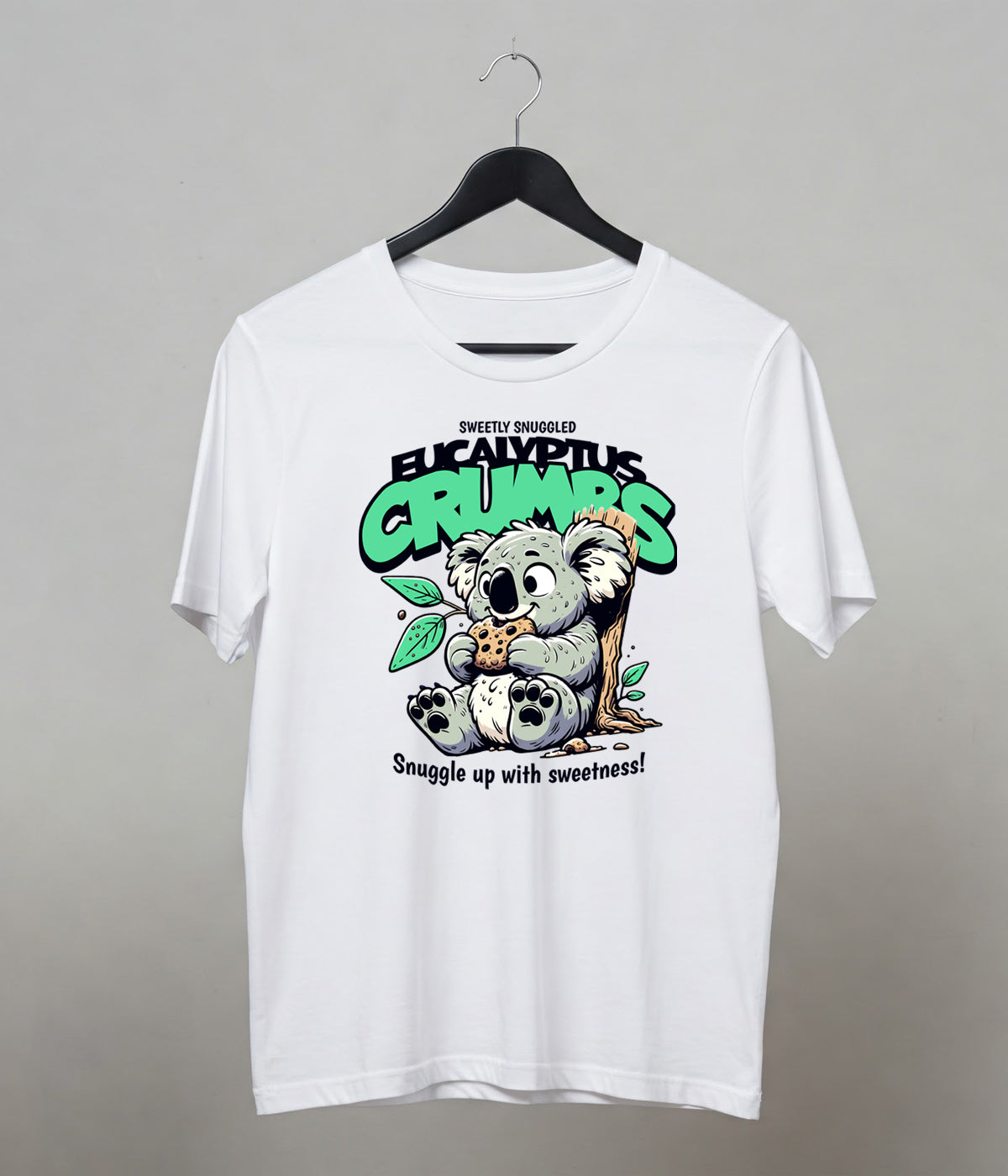 Eucalyptus Crumbs Koala Classic Crew T-Shirt