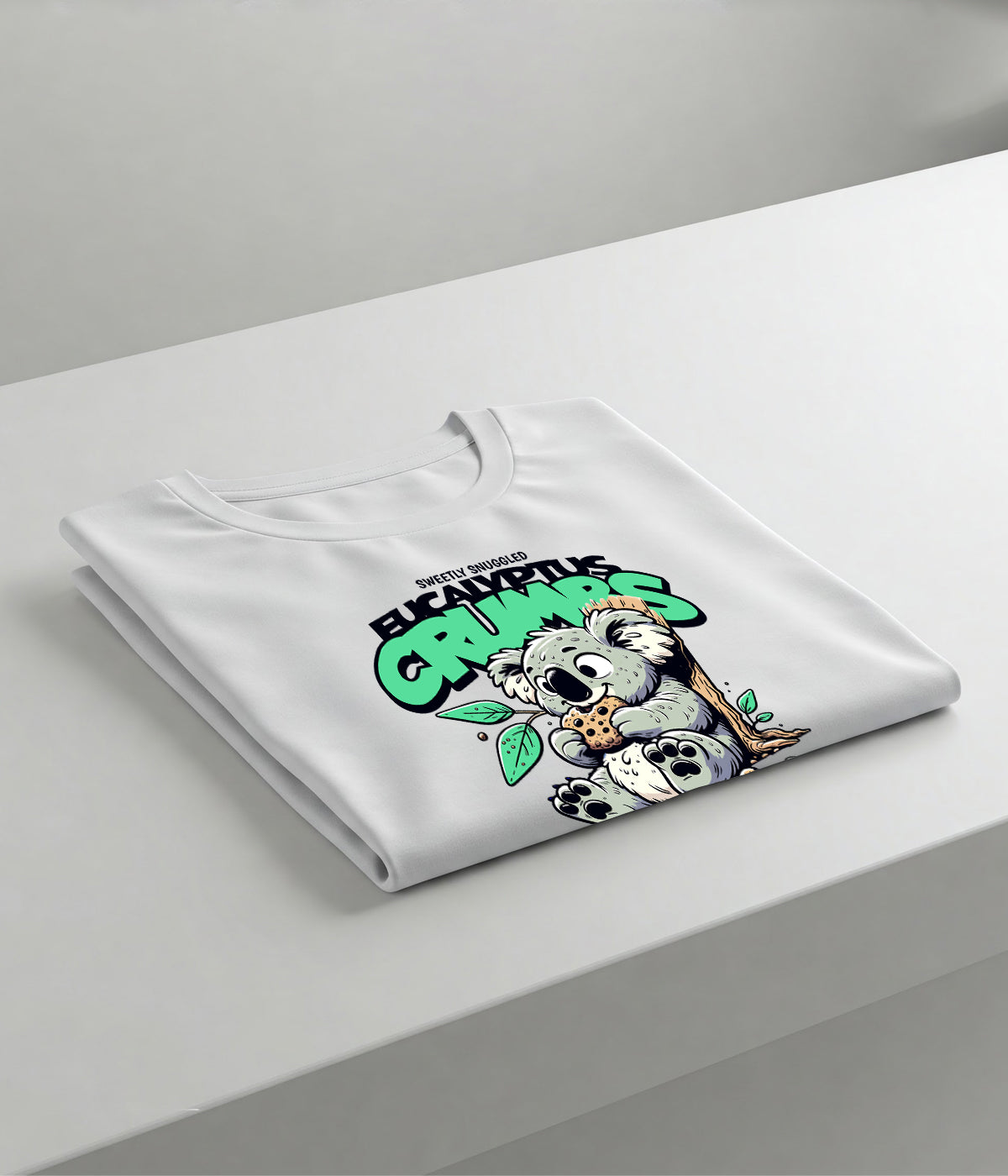 Eucalyptus Crumbs Koala Classic Crew T-Shirt