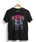 Dreams Butterfly Graphic Classic Crew T-Shirt