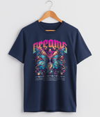 Dreams Butterfly Graphic Classic Crew T-Shirt